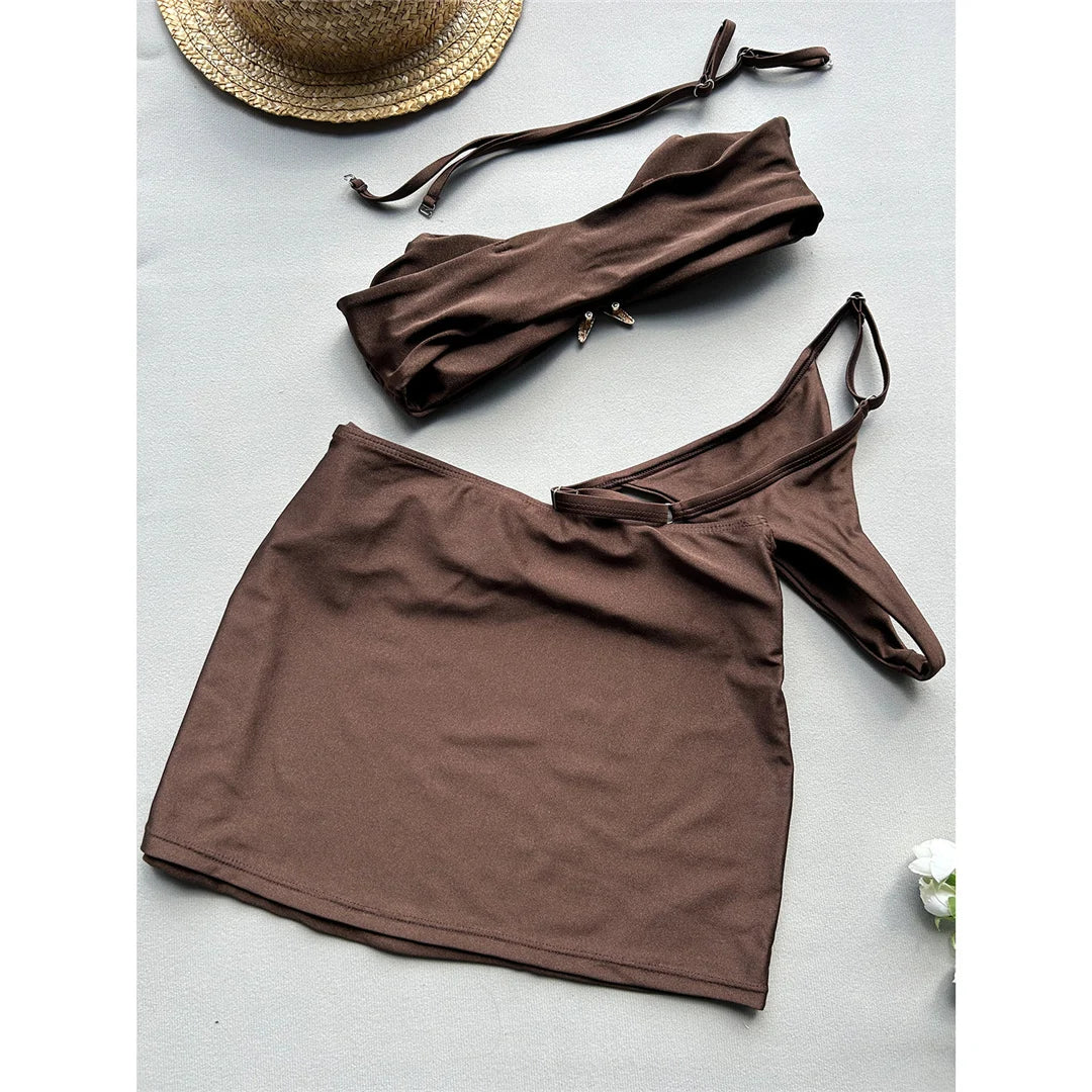 Conjunto de Biquíni e Saia Vivian - Elegancce