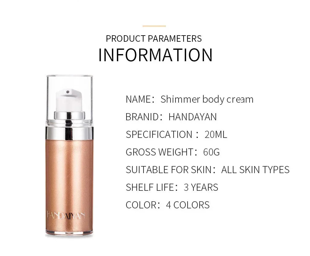 Óleo Corporal com Brilho - MyBeauty