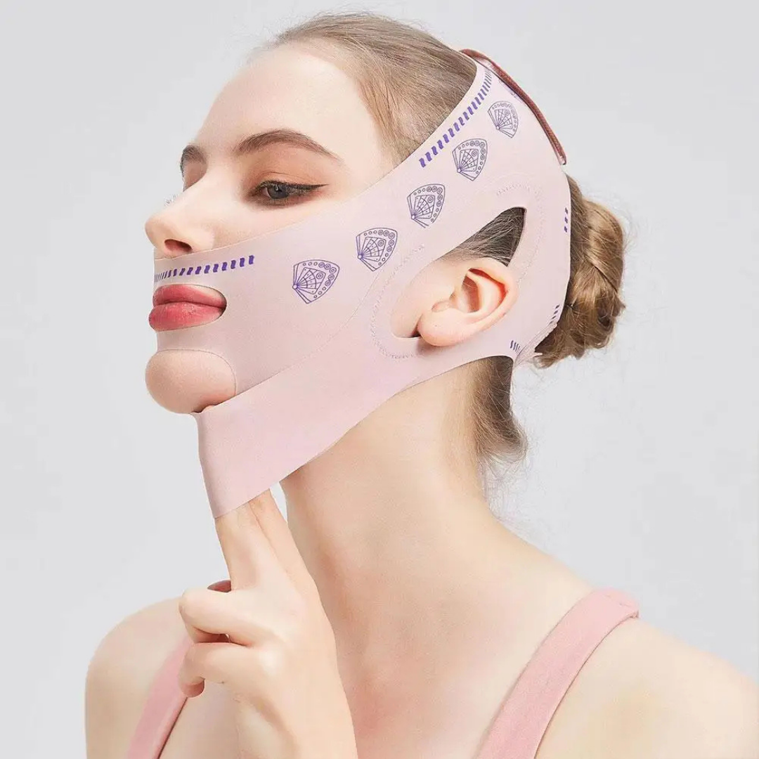 DreamContour Mask –  Máscara de Elevação Facial [Reduz a papada e faz um lifting fácial instantâneo]