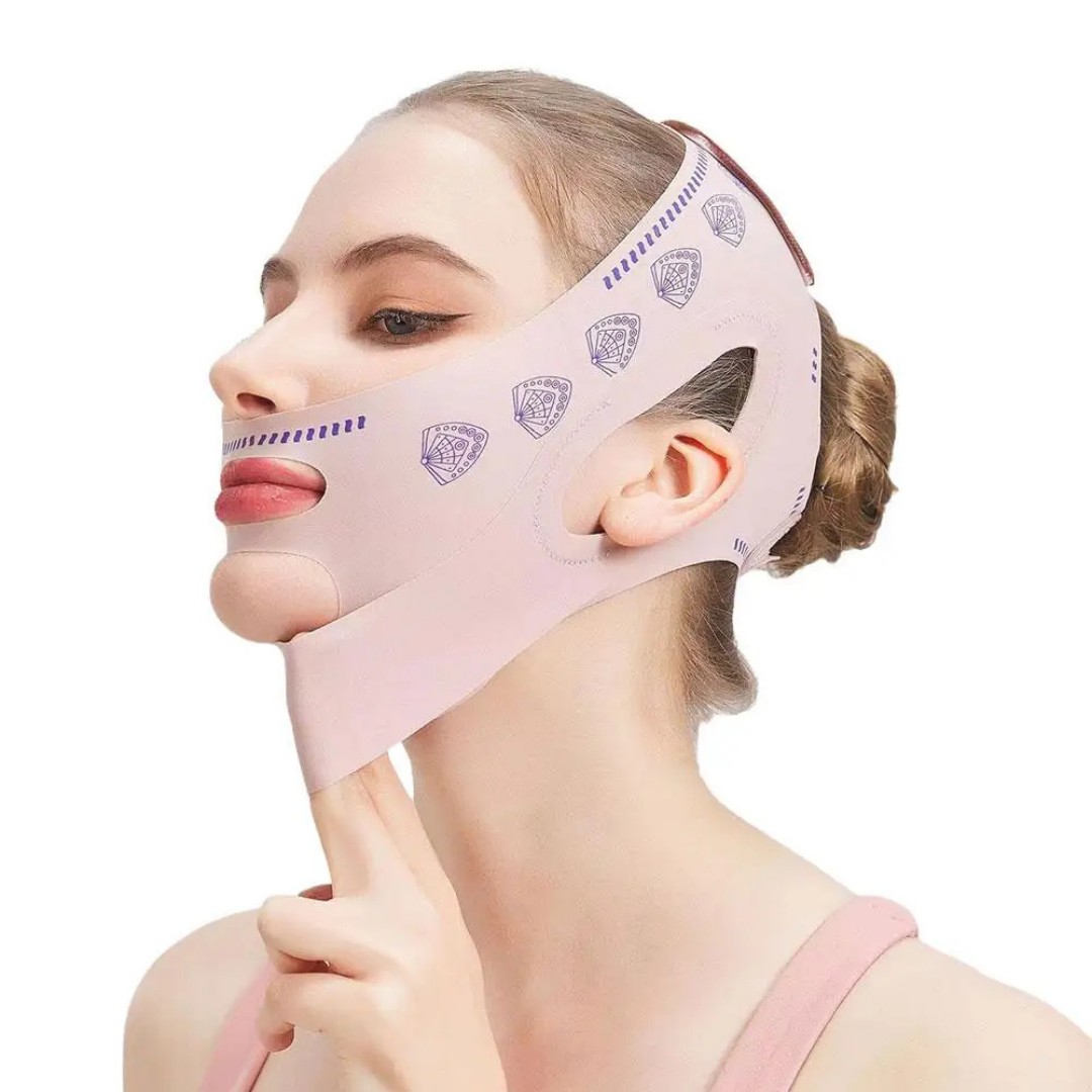 DreamContour Mask –  Máscara de Elevação Facial [Reduz a papada e faz um lifting fácial instantâneo]