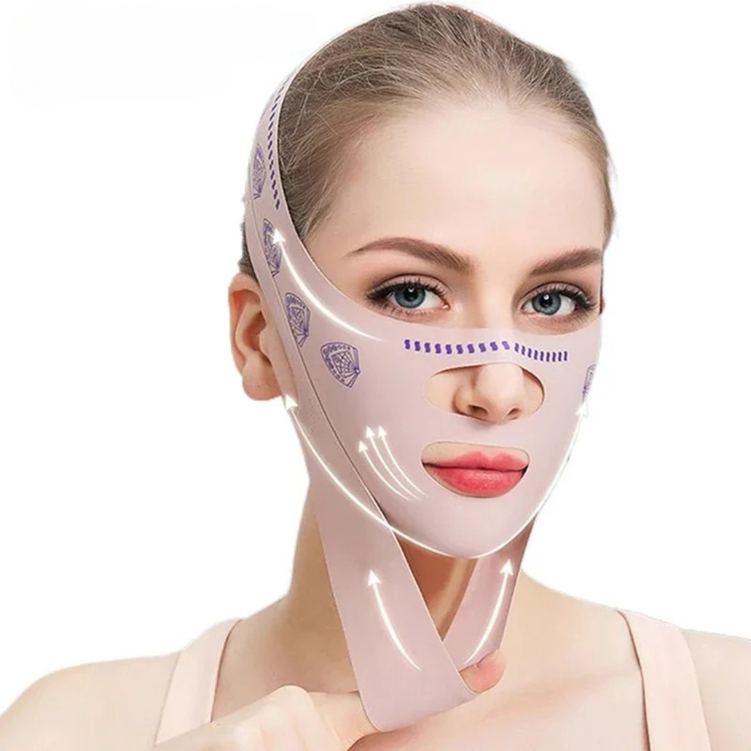 DreamContour Mask –  Máscara de Elevação Facial [Reduz a papada e faz um lifting fácial instantâneo]
