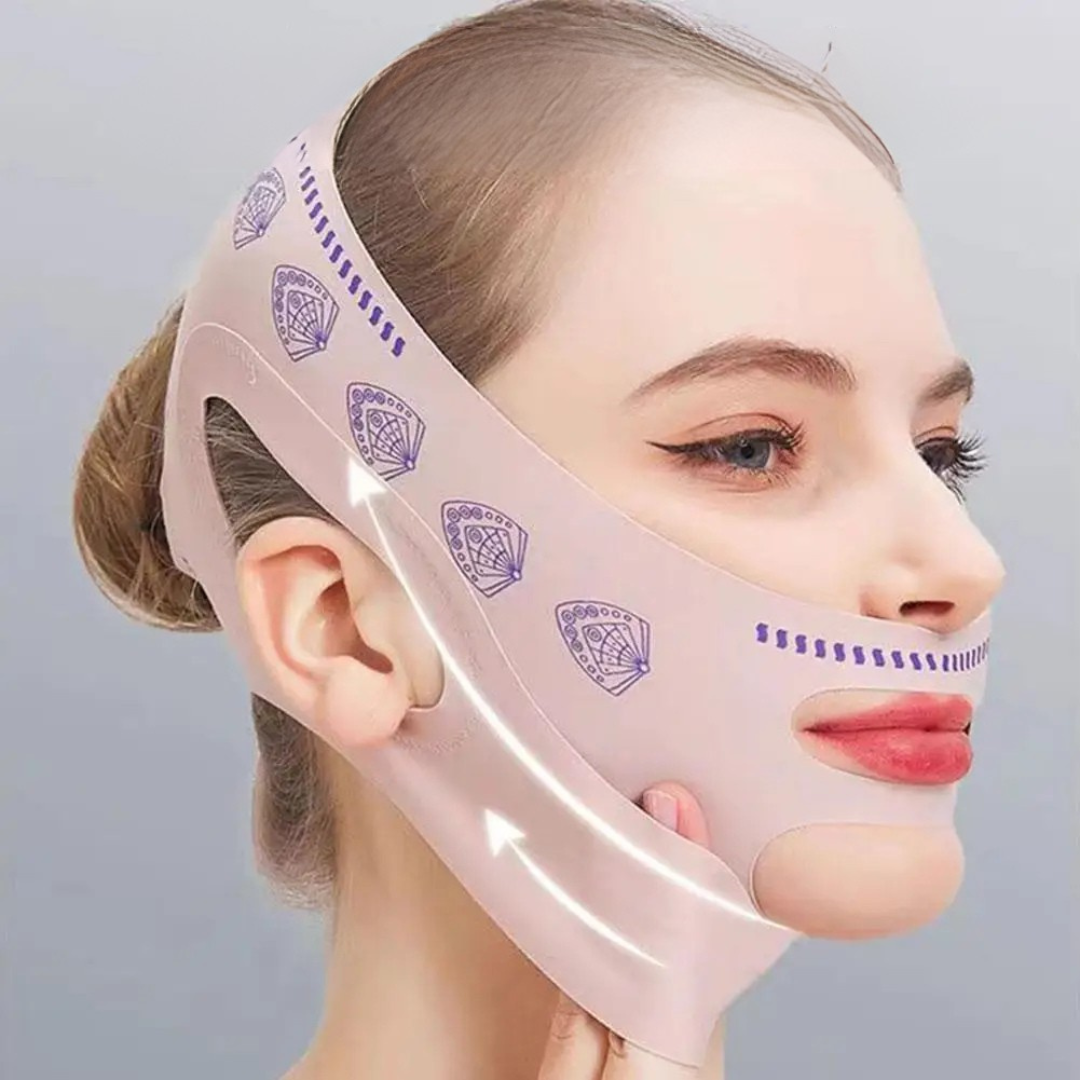 DreamContour Mask –  Máscara de Elevação Facial [Reduz a papada e faz um lifting fácial instantâneo]