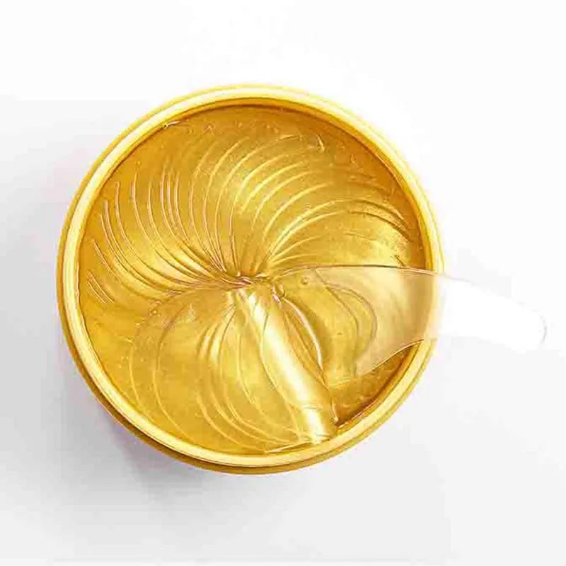 Máscara para olhos Hidratante Dourada 60 PCS