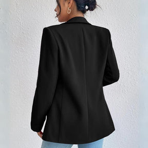 Blazer Feminino Casual Longo Estiloso